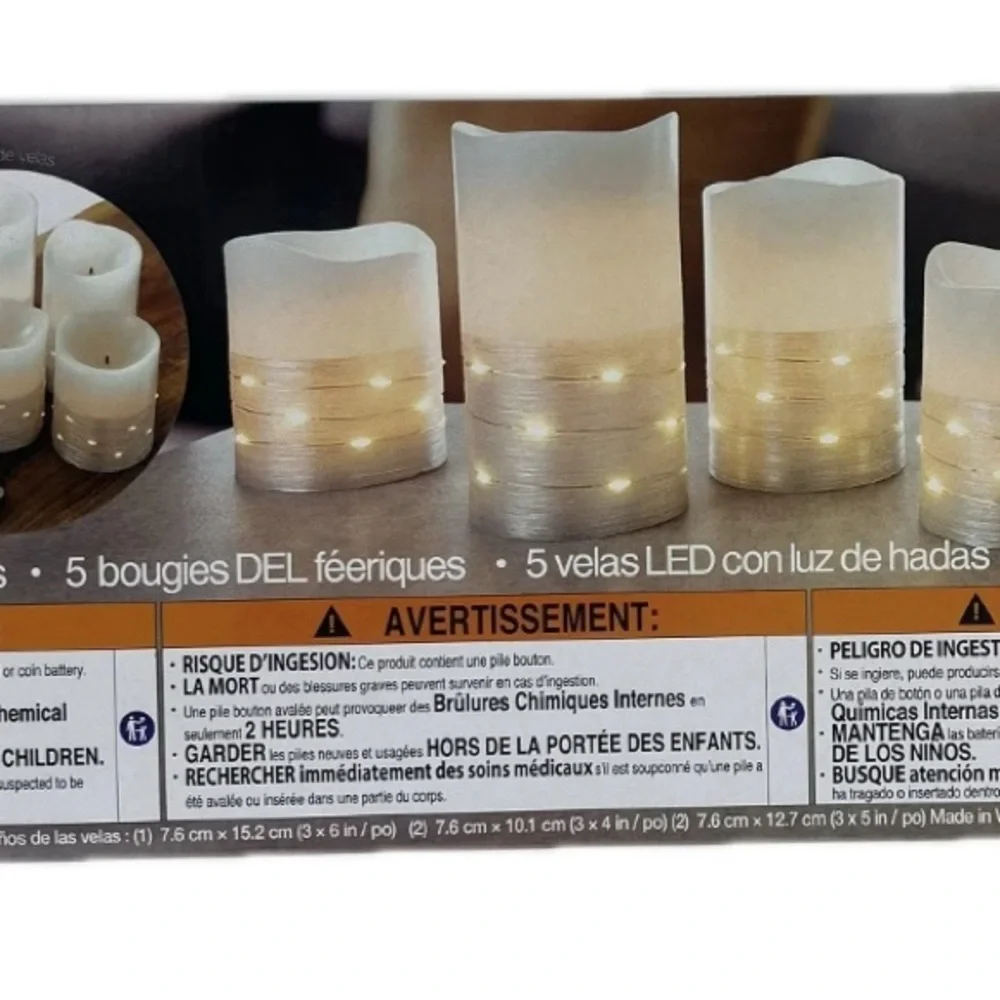 LED Flameless Candle Set with Remote